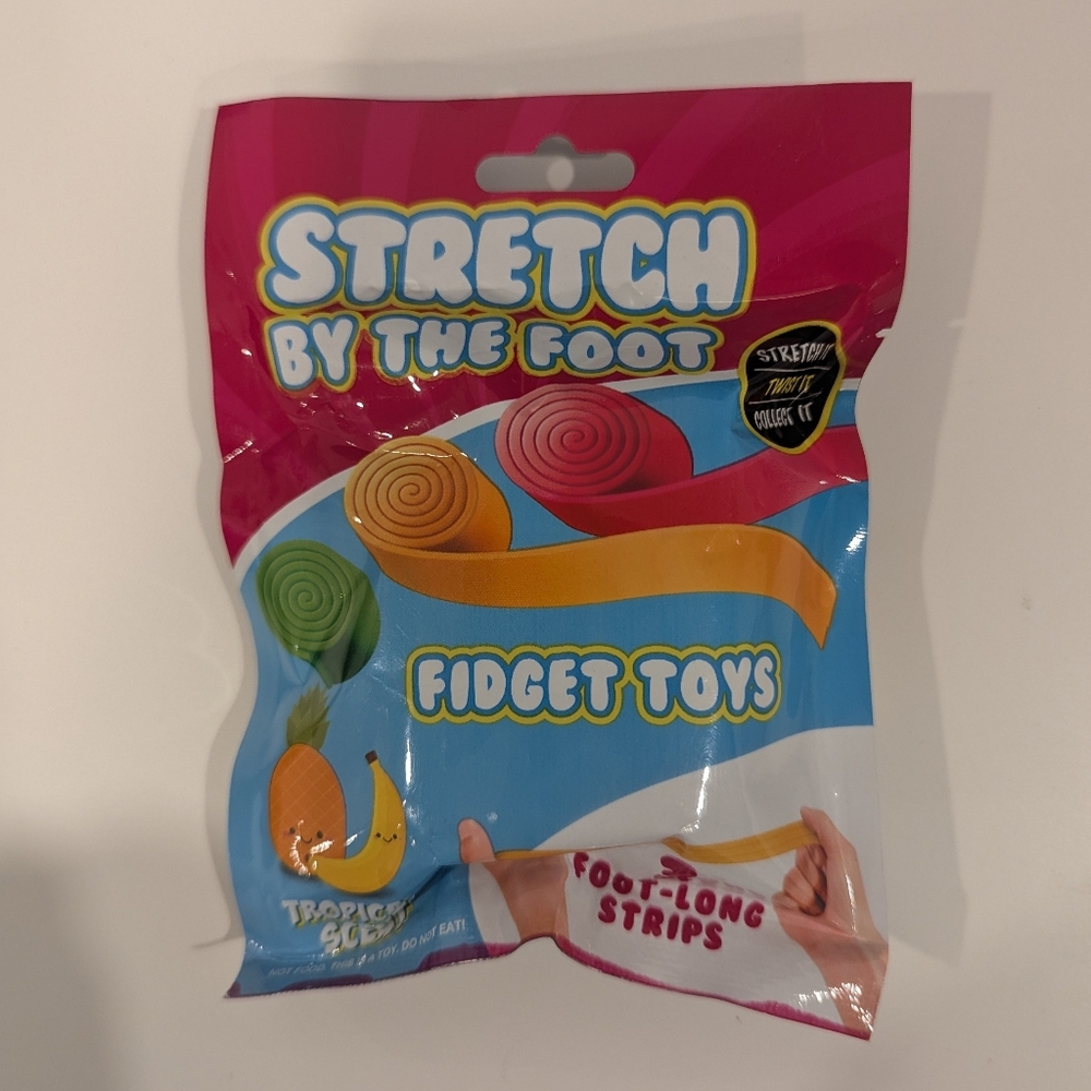 Stretch By The Foot Fidget Toys Sensory Toy Scented Stocking Stuffers New